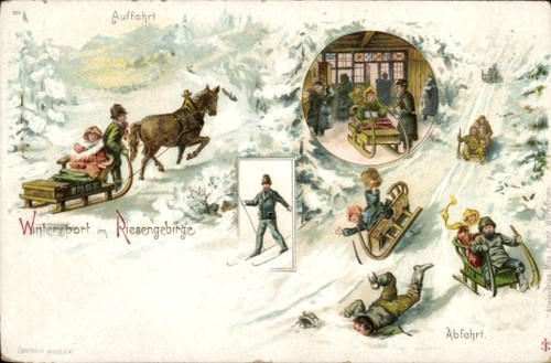 Künstler litho riesengebirge - künstler,
