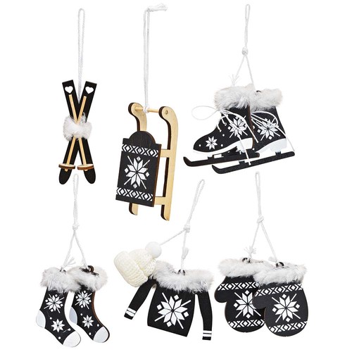 Weihnachtsanhänger set tlg - 6,