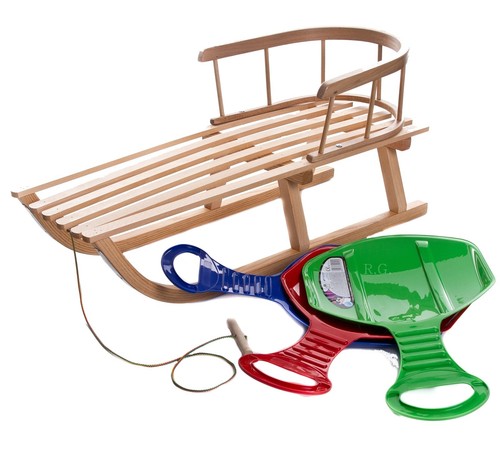Holzschlitten kinderschlitten - holzschlitten,